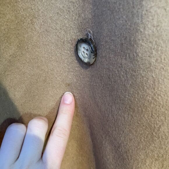 Men’s VINTAGE De Silva Wool Cashmere Coat Size 46R - Picture 9 of 16